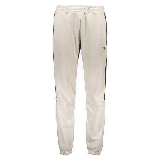 Mizuno Spodnie sportowe w kolorze beżowym ze sklepu Limango Polska w kategorii Spodnie męskie - zdjęcie 185600788