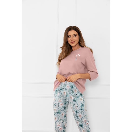 Piżama damska 3/4 rękaw, 3/4 spodnie Perlis ze sklepu italianfashion w kategorii Piżamy damskie - zdjęcie 185601375