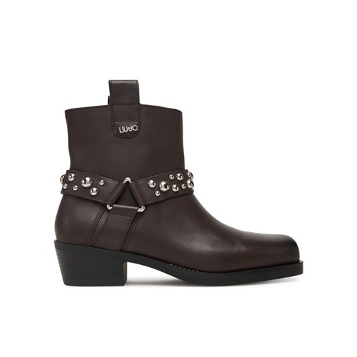 Botki Liu Jo Roxy 01 SF5047 P0102 Brązowy ze sklepu eobuwie.pl w kategorii Botki - zdjęcie 185602396