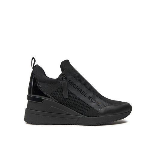 MICHAEL Michael Kors Sneakersy Wills Wedge Trainer 43S2WIFS1D Czarny ze sklepu MODIVO w kategorii Buty sportowe damskie - zdjęcie 185602829