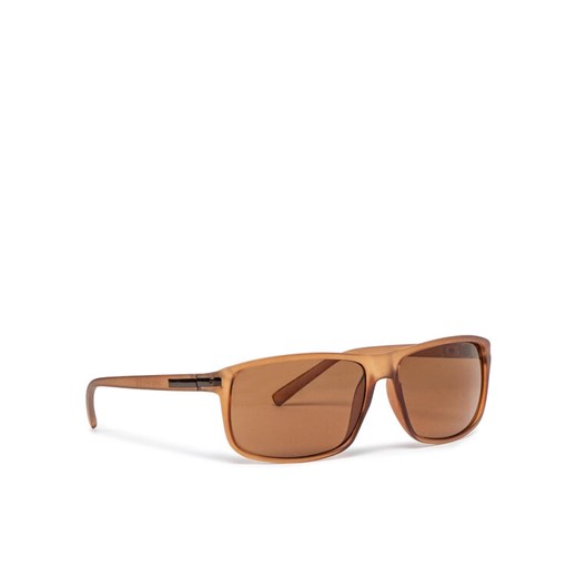 Acccessories Okulary przeciwsłoneczne 1MA-004-SS22 Brązowy ze sklepu MODIVO w kategorii Okulary przeciwsłoneczne męskie - zdjęcie 185602939