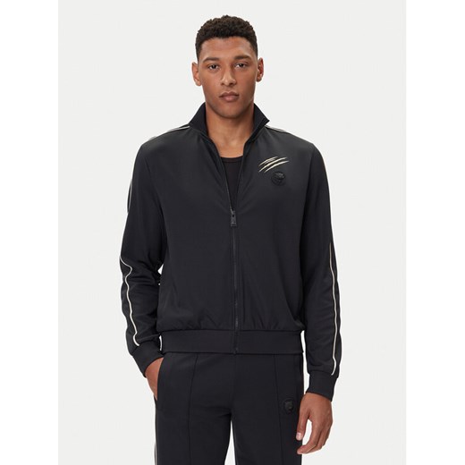 Plein Sport Bluza FAEC MJB3816 STE003N Czarny Regular Fit ze sklepu MODIVO w kategorii Bluzy męskie - zdjęcie 185602945