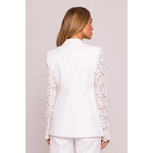 made of emotion Blezer w kolorze białym M okazyjna cena Limango Polska