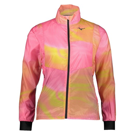 Mizuno Kurtka sportowa &quot;Premium Aero&quot; w kolorze jasnoróżowo-żółto-czarnym ze sklepu Limango Polska w kategorii Kurtki damskie - zdjęcie 185603897