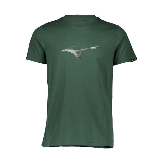 Mizuno Koszulka sportowa w kolorze zielonym ze sklepu Limango Polska w kategorii T-shirty męskie - zdjęcie 185603915