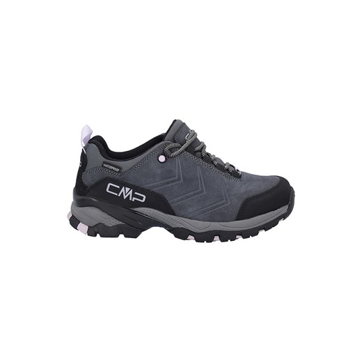 CMP Skórzane buty trekkingowe &quot;Melnick&quot; w kolorze szaro-czarnym ze sklepu Limango Polska w kategorii Buty trekkingowe damskie - zdjęcie 185603925