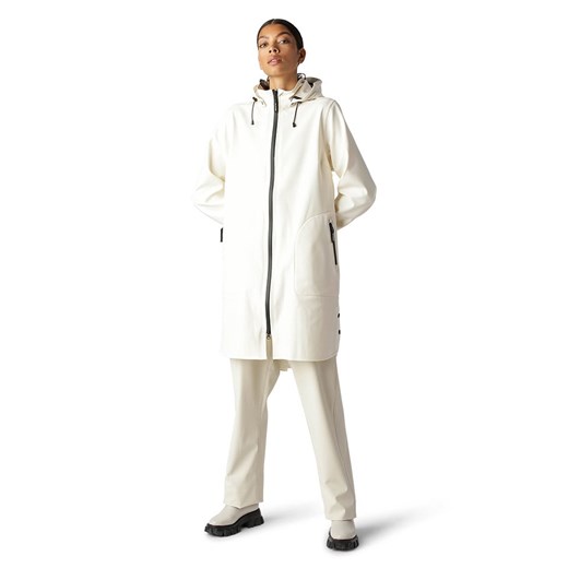 Ilse Jacobsen Płaszcz przeciwdeszczowy w kolorze białym Ilse Jacobsen 40 okazyjna cena Limango Polska