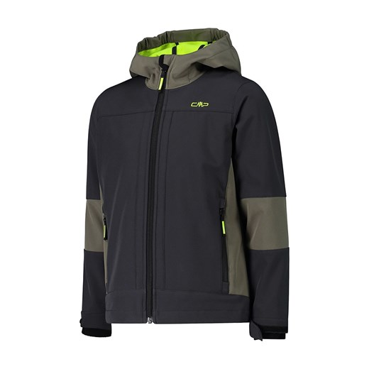 CMP Kurtka softshellowa w kolorze czarno-oliwkowym 152 okazyjna cena Limango Polska