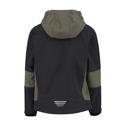 CMP Kurtka softshellowa w kolorze czarno-oliwkowym 152 okazyjna cena Limango Polska