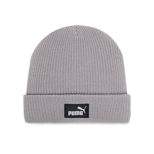 Czapka Puma ESS High Crown 264100 02 Szary ze sklepu eobuwie.pl w kategorii Czapki zimowe męskie - zdjęcie 185605325