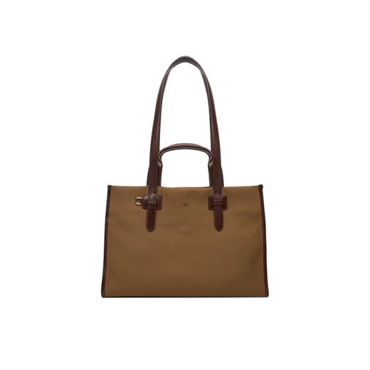 Weekend Max Mara Torebka 2525516044650 Brązowy ze sklepu MODIVO w kategorii Torby Shopper bag - zdjęcie 185606159