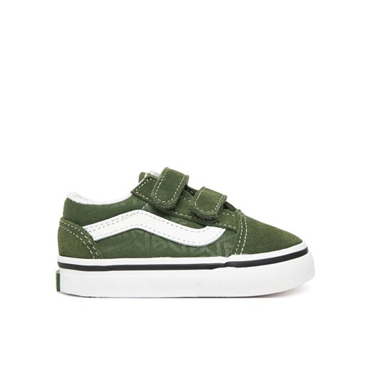 Vans Tenisówki Old Skool V VN000EE1Z3R1 Khaki ze sklepu MODIVO w kategorii Trampki dziecięce - zdjęcie 185606235
