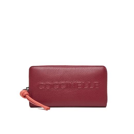 Coccinelle Duży Portfel Damski E2 QBB 11 32 01 Bordowy ze sklepu MODIVO w kategorii Portfele damskie - zdjęcie 185606279