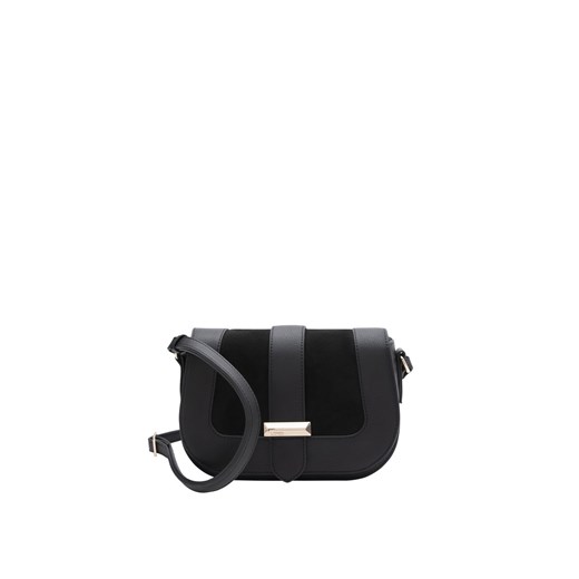 L.Credi Damska torba na ramię - Petrina Kobiety Sztuczna skóra czarny jednolity ONE SIZE vangraaf