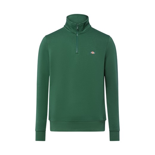 Dickies Bluza męska - Oakport Mężczyźni jodłowy jednolity ze sklepu vangraaf w kategorii Bluzy męskie - zdjęcie 185607506
