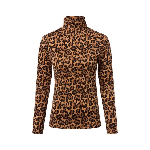 brookshire Damska koszulka z długim rękawem Kobiety Bawełna czarny wzorzysty ze sklepu vangraaf w kategorii Bluzki damskie - zdjęcie 185607507