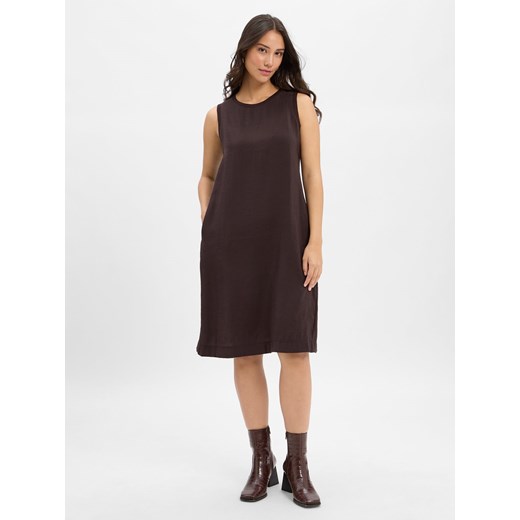 Opus Damska sukienka letnia - Wemba Kobiety czekoladowy jednolity Opus 44 vangraaf