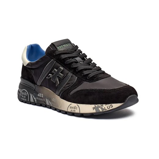 Premiata Sneakersy LANDER | z dodatkiem skóry ze sklepu Gomez Fashion Store w kategorii Buty sportowe męskie - zdjęcie 185607578