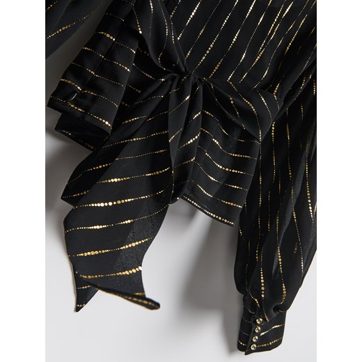 Reserved - Bluzka z metalicznym wzorem - wielobarwny Reserved L Reserved