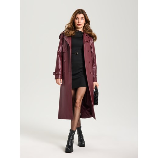 Sinsay - Sukienka mini z długim rękawem - czarny Sinsay M Sinsay