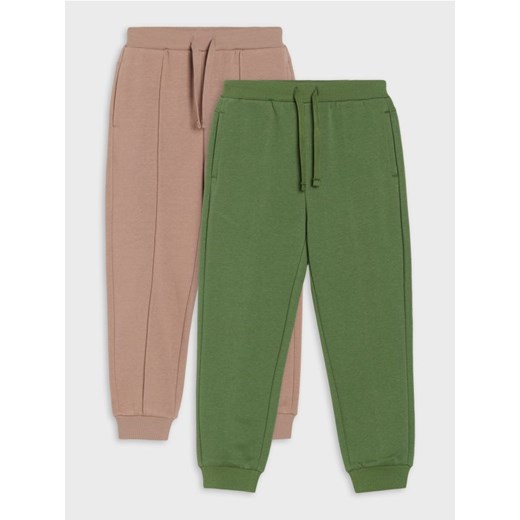 Sinsay - Spodnie loose 2 pack - brązowy - id: 002FT-84X - marki Sinsay - 185615665 Sinsay - Spodnie loose 2 pack - brązowy ze sklepu Sinsay w kategorii Spodnie dziewczęce - zdjęcie 185615665