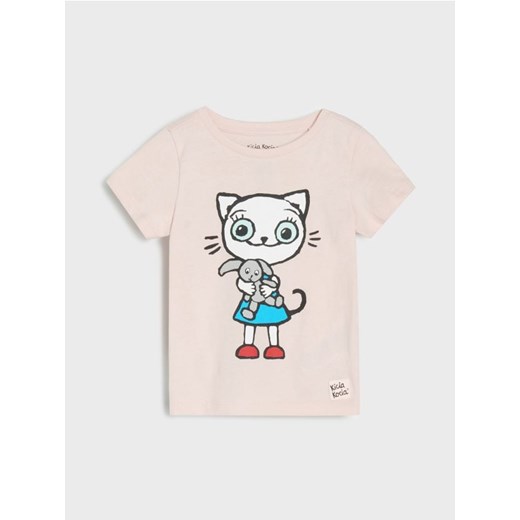 Sinsay - Koszulka Kitty Kotty - różowy - id: 339AE-03X - marki Sinsay - 185615746 Sinsay - Koszulka Kitty Kotty - różowy ze sklepu Sinsay w kategorii Bluzki dziewczęce - zdjęcie 185615746