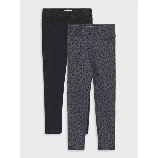 Sinsay - Jegginsy 2 pack - wielobarwny ze sklepu Sinsay w kategorii Spodnie dziewczęce - zdjęcie 185615749