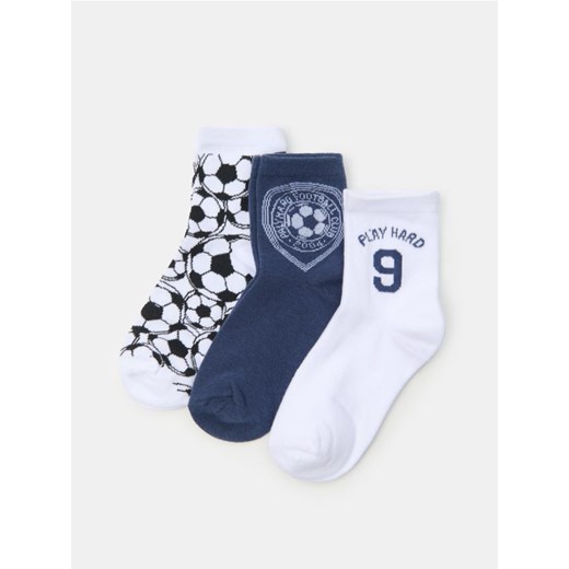 Sinsay - Skarpetki 3 pack - wielobarwny ze sklepu Sinsay w kategorii Skarpetki dziecięce - zdjęcie 185615806