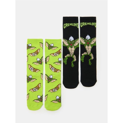 Sinsay - Wzorzyste skarpetki 2 pack Gremlins - wielobarwny ze sklepu Sinsay w kategorii Skarpetki dziecięce - zdjęcie 185615838