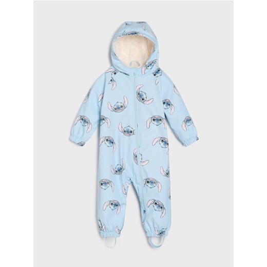 Sinsay - Kombinezon z kapturem Stitch - błękitny ze sklepu Sinsay w kategorii Odzież dla niemowląt - zdjęcie 185615876