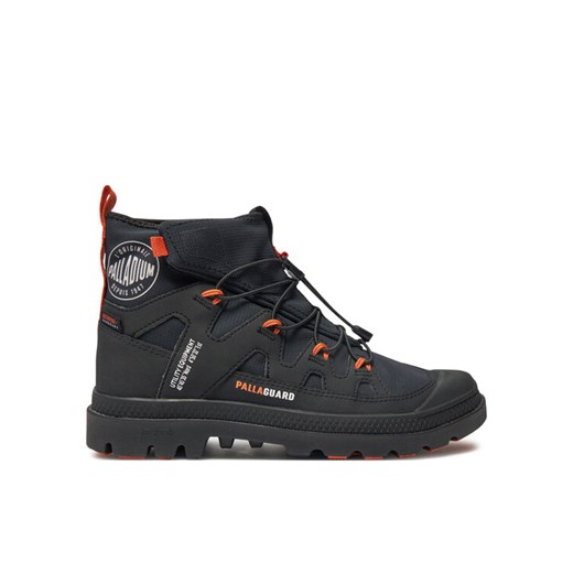 Trapery Palladium Pampa Lite+ Explor Wp+ 74383-008-M Czarny ze sklepu eobuwie.pl w kategorii Workery damskie - zdjęcie 185616025