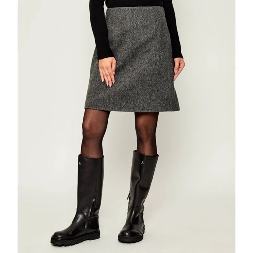 Weekend MaxMara Wełniana spódnica MARCHE ze sklepu Gomez Fashion Store w kategorii Spódnice - zdjęcie 185617637