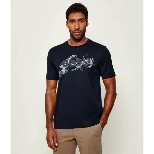 BOSS BLACK T-shirt C-Thompson 215 | Regular Fit ze sklepu Gomez Fashion Store w kategorii T-shirty męskie - zdjęcie 185617649