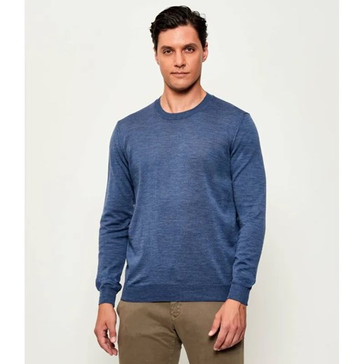 Oscar Jacobson Wełniany sweter Miguel | Regular Fit ze sklepu Gomez Fashion Store w kategorii Swetry męskie - zdjęcie 185617708