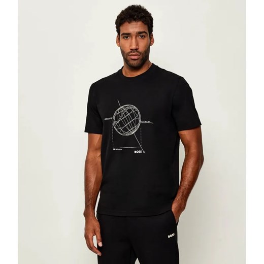 BOSS GREEN T-shirt TS_League GRX | Regular Fit ze sklepu Gomez Fashion Store w kategorii T-shirty męskie - zdjęcie 185617709
