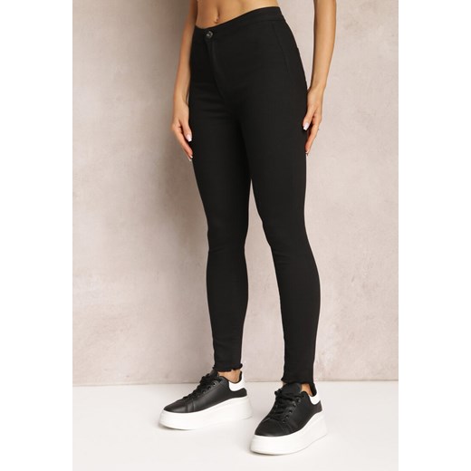 Czarne Spodnie Skinny Iolochis Renee XS renee.pl