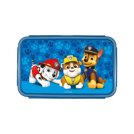 Paw Patrol Śniadaniówka &quot;Paw Patrol&quot; w kolorze niebieskim - 20,5 x 7 x 13,5 cm ze sklepu Limango Polska w kategorii Naczynia dziecięce - zdjęcie 185621299