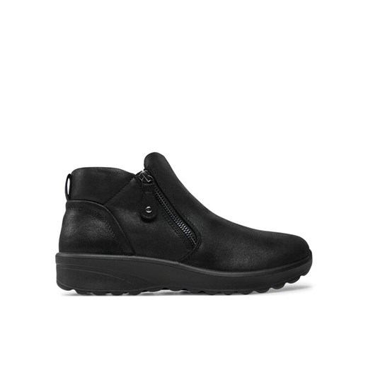 Botki Skechers Lovely Vibe 158952/BBK Czarny ze sklepu eobuwie.pl w kategorii Botki - zdjęcie 185621518