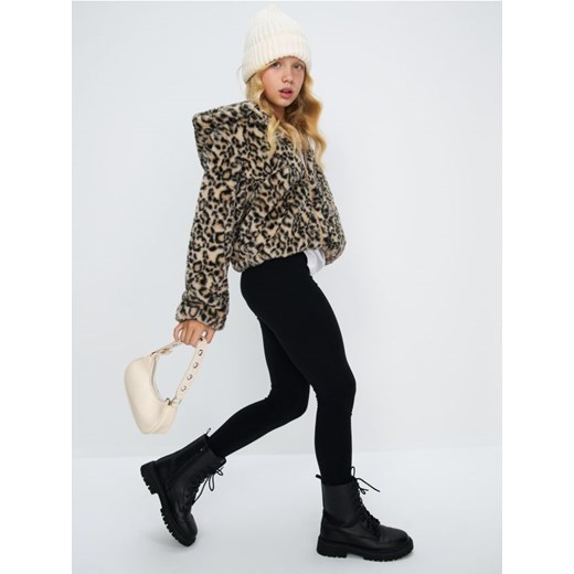 Sinsay - Legginsy w stylu basic - czarny ze sklepu Sinsay w kategorii Spodnie dziewczęce - zdjęcie 185625146