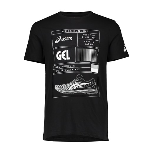 asics Koszulka &quot;Nimbus&quot; w kolorze czarnym ze sklepu Limango Polska w kategorii T-shirty męskie - zdjęcie 185626485