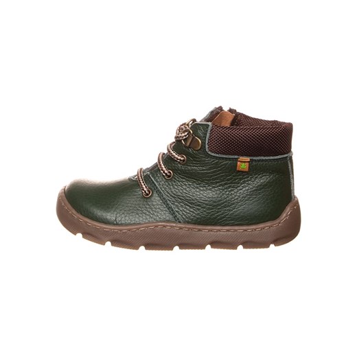El Naturalista Skórzane buty w kolorze zielonym do chodzenia na boso ze sklepu Limango Polska w kategorii Buty zimowe dziecięce - zdjęcie 185627068