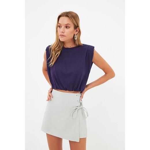 trendyol Spódnico-spodenki w kolorze jasnoszarym Trendyol 38 okazja Limango Polska