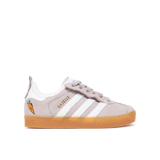 Sneakersy adidas Gazelle JQ1345 Szary ze sklepu eobuwie.pl w kategorii Buty sportowe dziecięce - zdjęcie 185630335