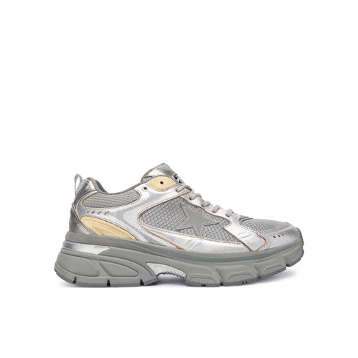 Sneakersy GOLDEN GOOSE Lightstar GWF00724.F006475.70138 Srebrny ze sklepu eobuwie.pl w kategorii Buty sportowe damskie - zdjęcie 185630385