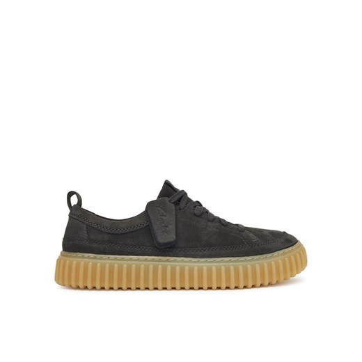 Sneakersy Clarks Torhill Lace 26184417 Szary ze sklepu eobuwie.pl w kategorii Buty sportowe męskie - zdjęcie 185630386