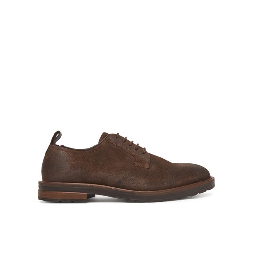 Tommy Hilfiger Półbuty Cleated Derby FM0FM05770 Brązowy ze sklepu MODIVO w kategorii Półbuty męskie - zdjęcie 185630866