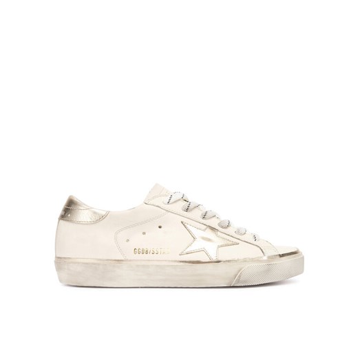 GOLDEN GOOSE Sneakersy Super-Star Classic With List GWF00101.F007558.10698 Beżowy ze sklepu MODIVO w kategorii Buty sportowe damskie - zdjęcie 185630875