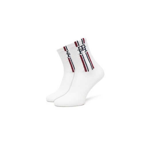 Tommy Hilfiger Zestaw 3 par wysokich skarpet dziecięcych 701236331 Granatowy Tommy Hilfiger 31_34 MODIVO