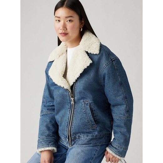 Levi&apos;s Kurtka dżinsowa w kolorze niebieskim L promocyjna cena Limango Polska