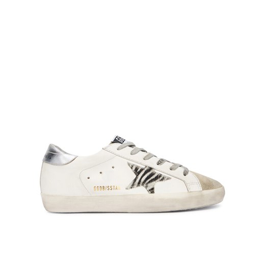 Sneakersy GOLDEN GOOSE Super-Star Classic With List GWF00101.F002692.81571 Biały ze sklepu eobuwie.pl w kategorii Buty sportowe damskie - zdjęcie 185631806